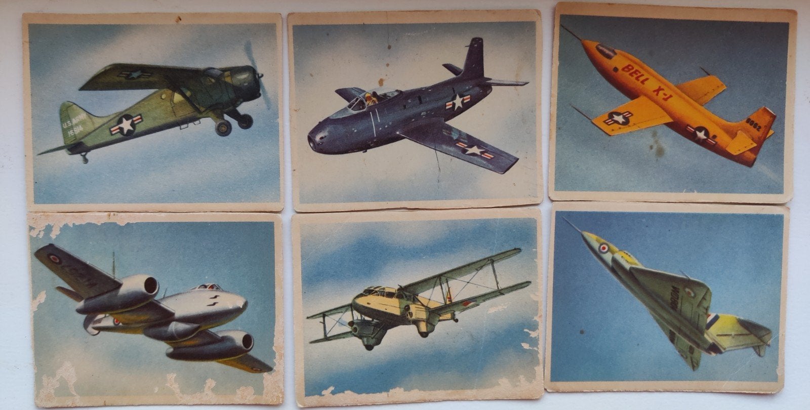 Vintage Vliegtuig Knipsels - Croydon Virginia Cigarettes, Ophalen of Verzenden, 1940 tot 1960, Buitenland, Knipsel(s)