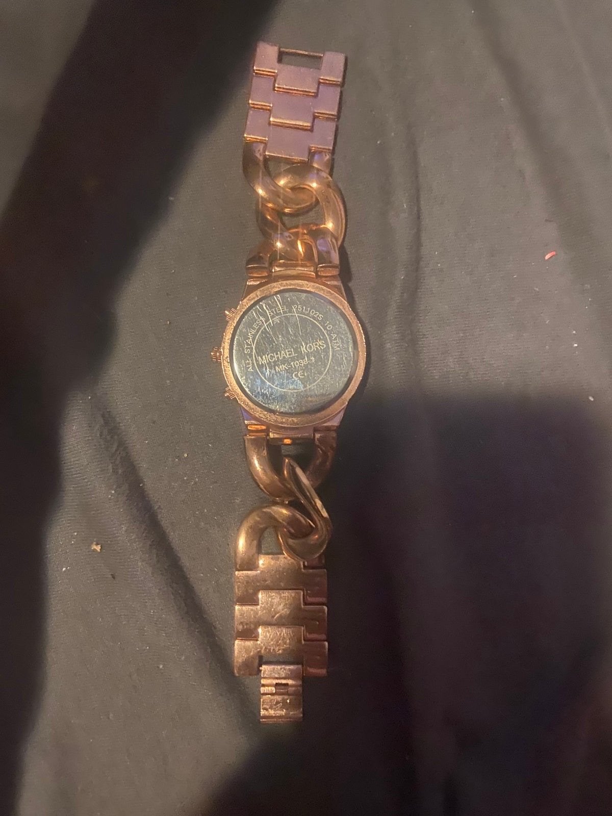 Michael Kors Roségouden Dameshorloge, Overige merken, Gebruikt, Staal, Polshorloge