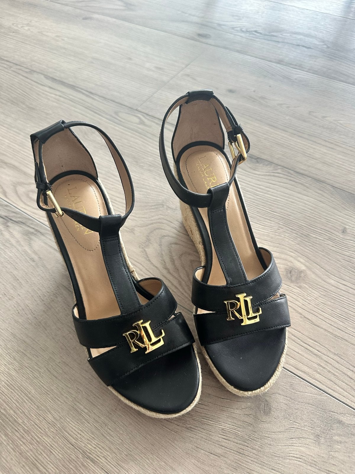 Ralph Lauren sleehakken maat 37, Kleding | Dames, Schoenen, Verzenden, Zo goed als nieuw, Zwart, Schoenen met hoge hakken