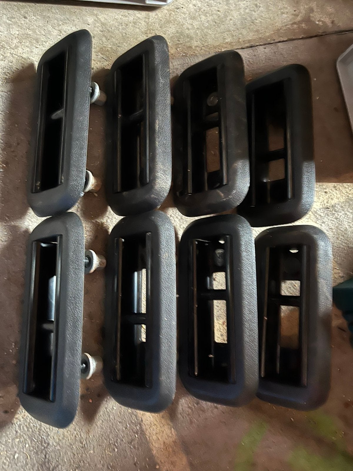 Vloerpotjes VW Transporter Caravelle T5 T6, Auto-onderdelen, Interieur en Bekleding, Ophalen of Verzenden, Gebruikt, Volkswagen