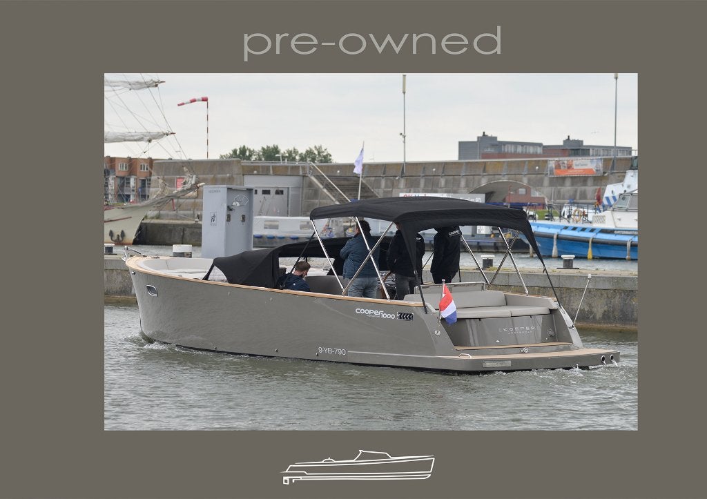 Cooper1000 - 250pk - Cooper 1000 - 2019, Watersport en Boten, 3 m, 10 m, Tender, Gebruikt