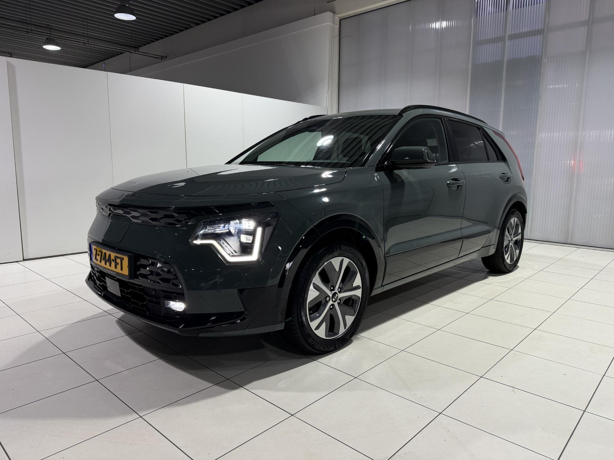 Kia Niro EV Edition Advanced 64.8 kWh Stoel en Stuur verwarm, Auto's, 750 kg, 1657 kg, Origineel Nederlands, 420 min