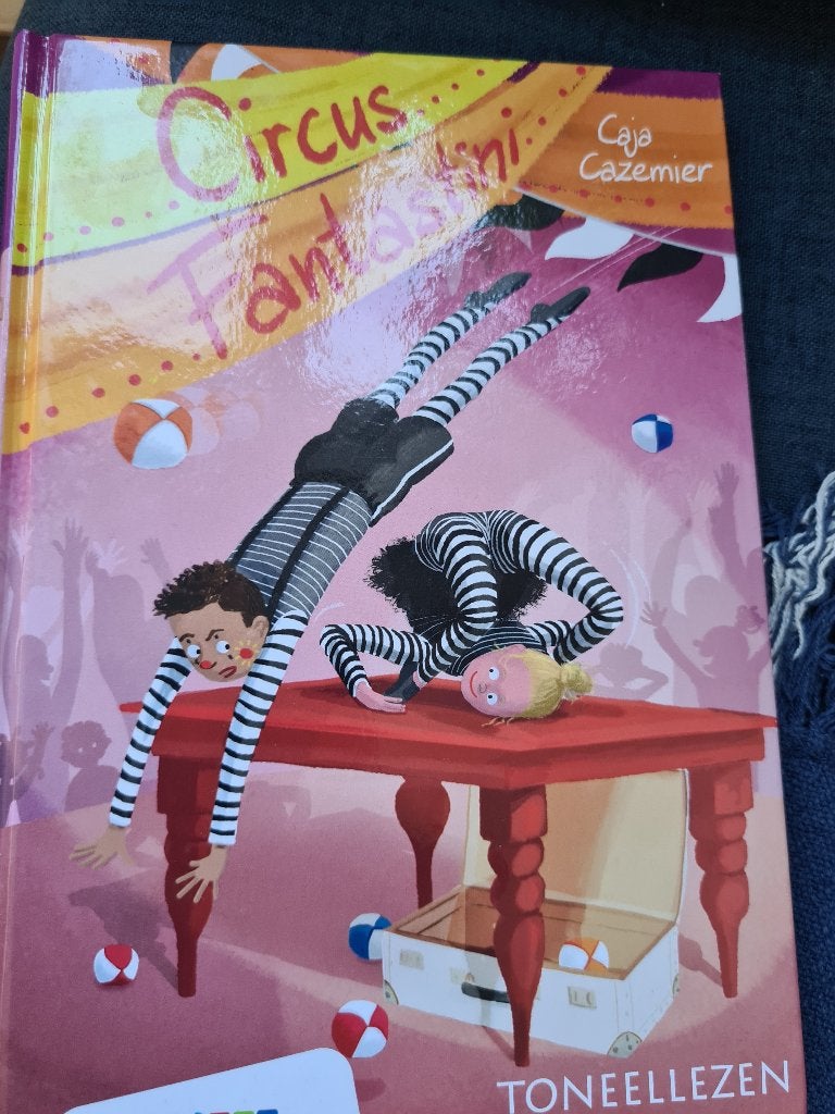 Toneelleesboek: Circus Fantastini, Ophalen of Verzenden, Zo goed als nieuw, Caja Cazemier