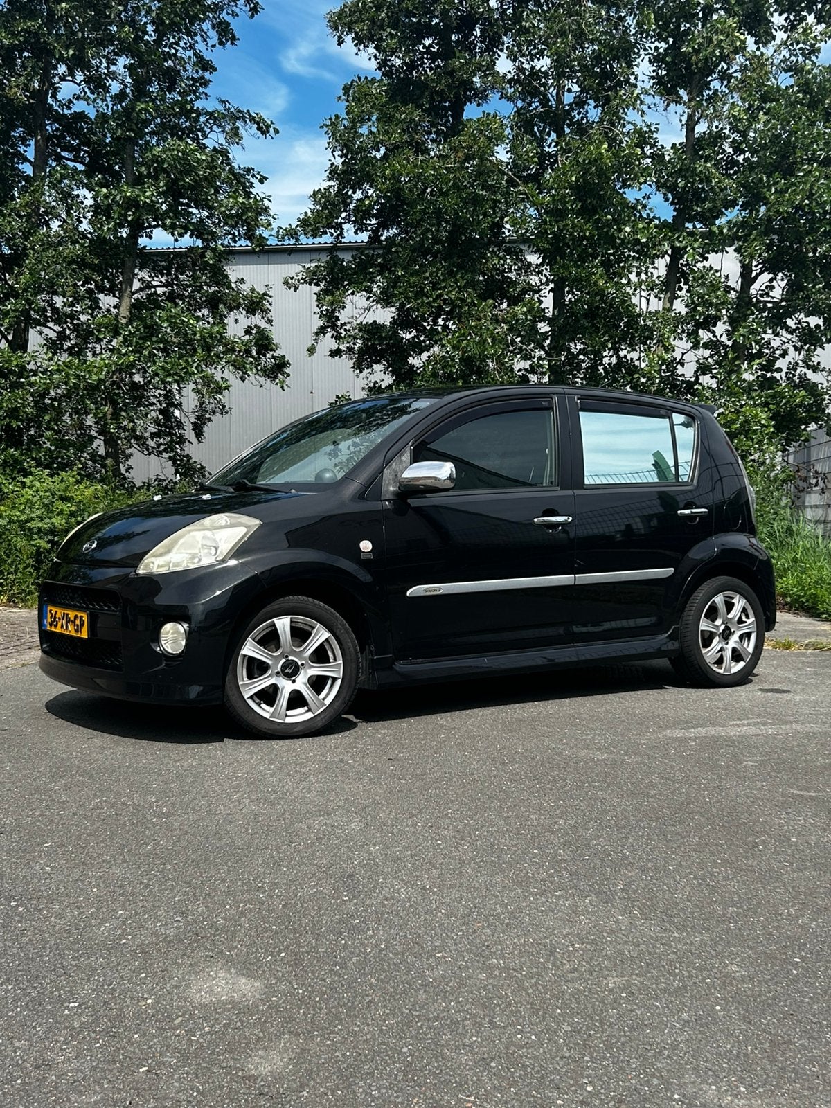 Daihatsu Sirion 2 sport 1.3 2007 Zwart, Voorwielaandrijving, Stof, 4 cilinders, Zwart