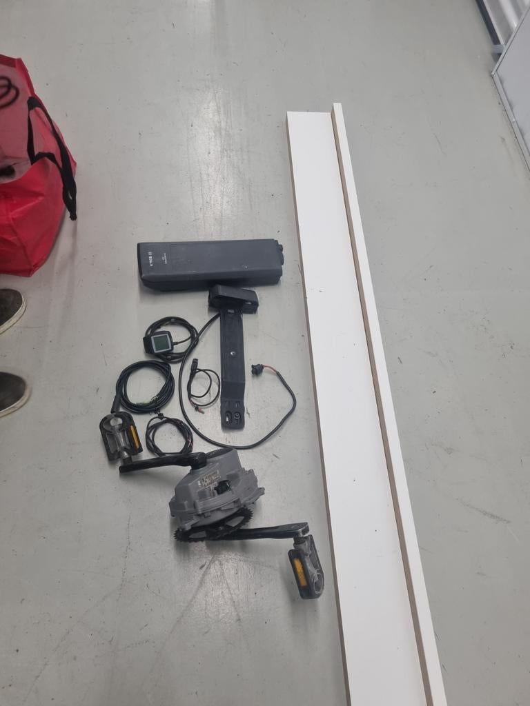 Bosch E-bike Ondermotor + Benodigdheden, Fietsen en Brommers, Fietsonderdelen, Ophalen, Gebruikt, Overige typen, Bosch