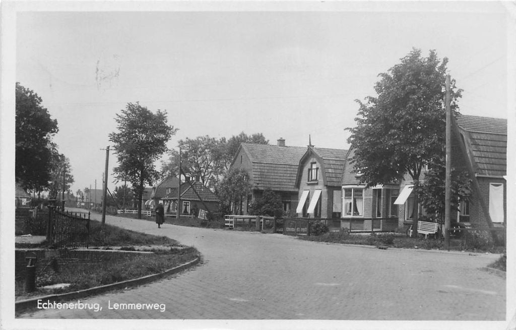 703-191-043 Echtenerbrug Lemmerweg, Verzenden, Voor 1920, Friesland