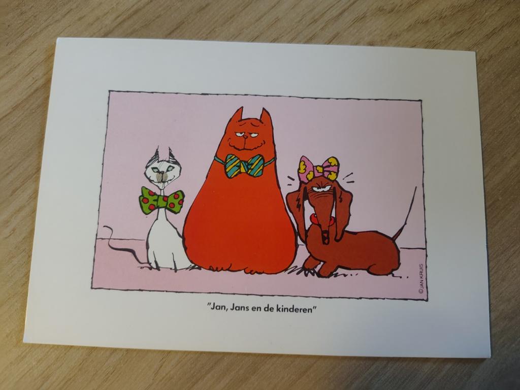 Jan, Jans en de kinderen, Verzamelen, Ansichtkaarten | Themakaarten, Ophalen of Verzenden, 1940 tot 1960, Kinderen
