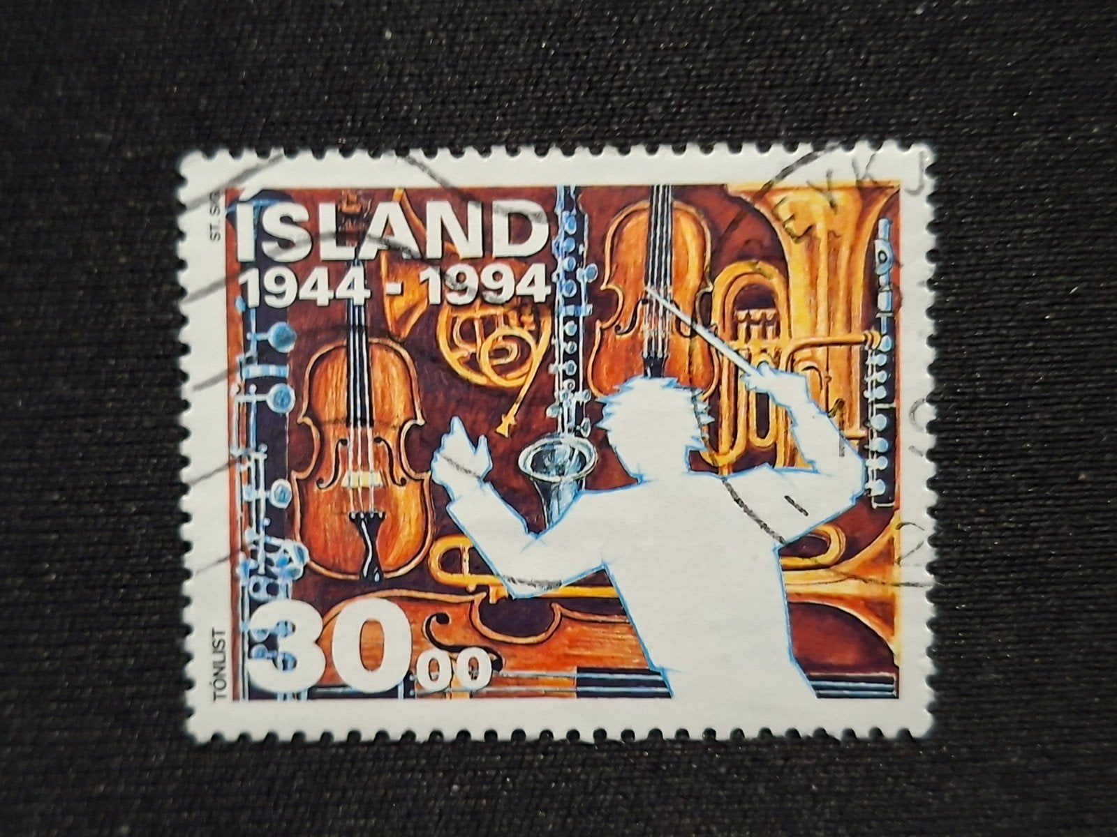 IJsland, Ophalen of Verzenden, IJsland, Gestempeld