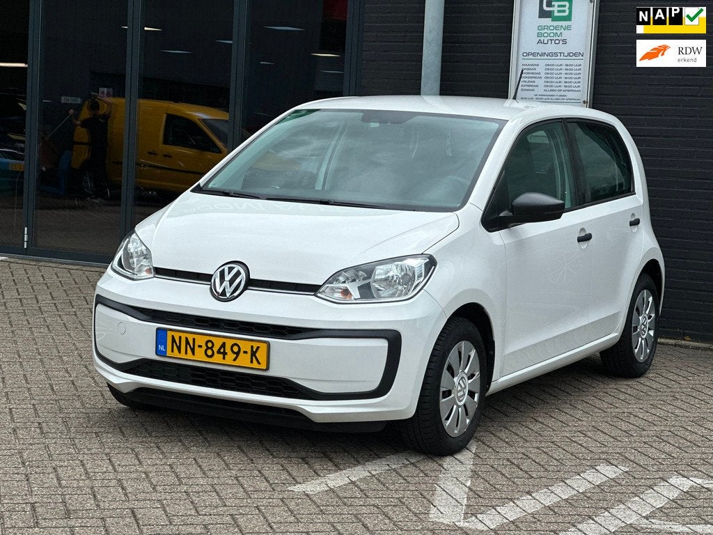 Volkswagen Up! 1.0 BMT take up!/AIRCO/KM 60.970 NL-AUTO NAP!, Auto's, Volkswagen, Bedrijf, Te koop, up!, ABS, Airbags, Airconditioning
