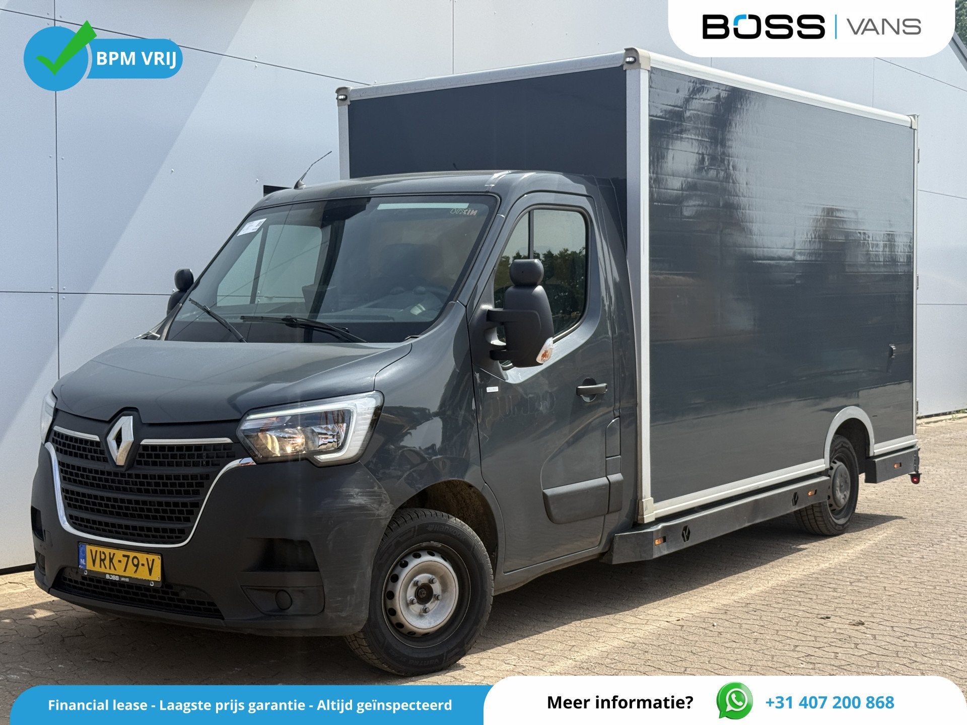 Renault Master Plancher T35 2.3 DCI 150PK Automaat LED Airco, Auto's, Bestelauto's, Gebruikt, 4 cilinders, 150 pk, Renault