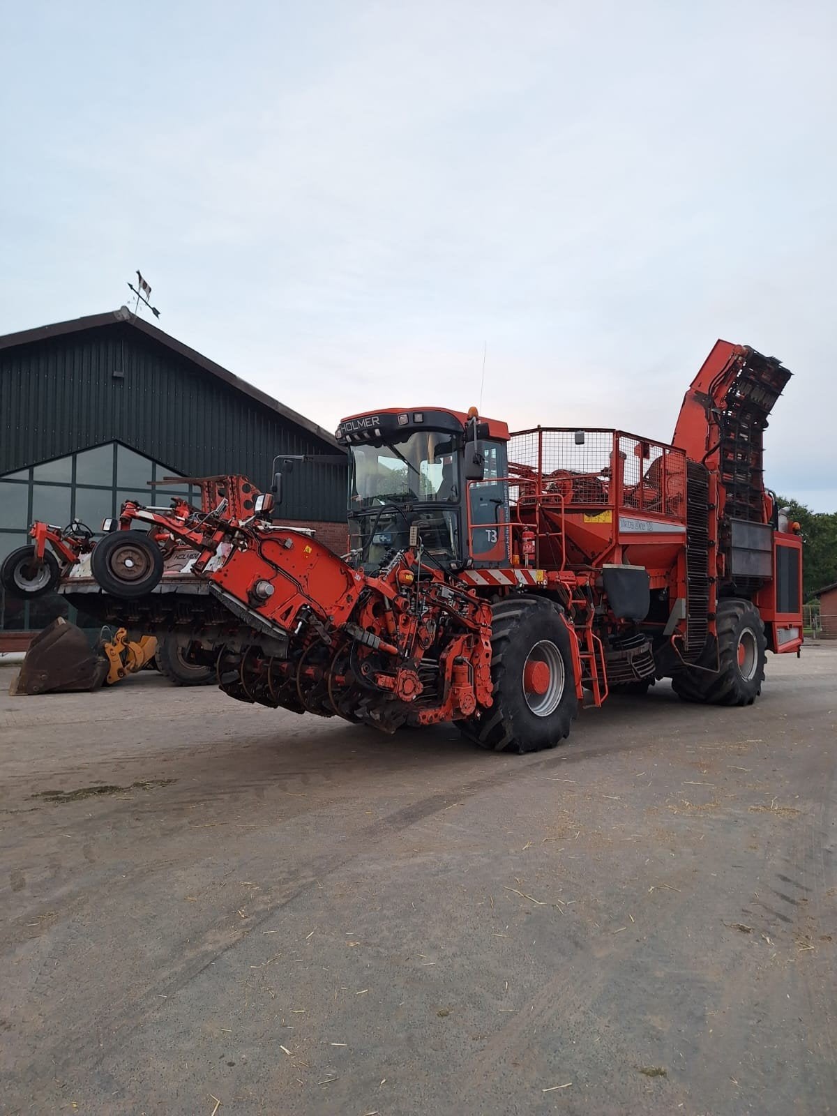 Holmer TerraDos T3 4700 2012 bietenrooier suikerbietenrooier, Ophalen