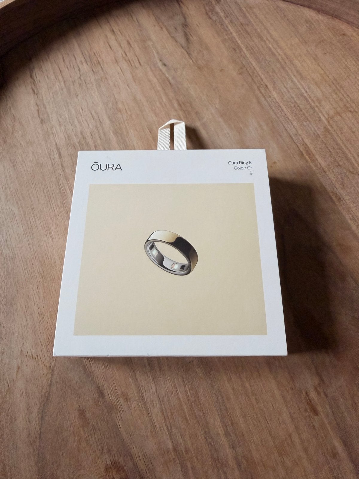 Oura Ring 5 Goud Maat 10 - Zo goed als nieuw, 20 of groter, Ophalen of Verzenden, Zo goed als nieuw, Dame of Heer