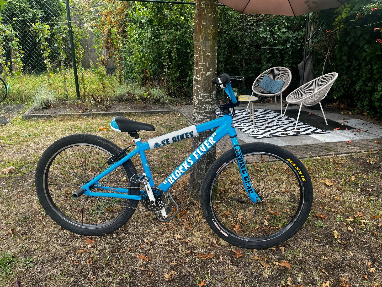SE Bikes Blocks Flyer 26 inch BMX, Ophalen, 24 inch of meer, Gebruikt, Velgrem