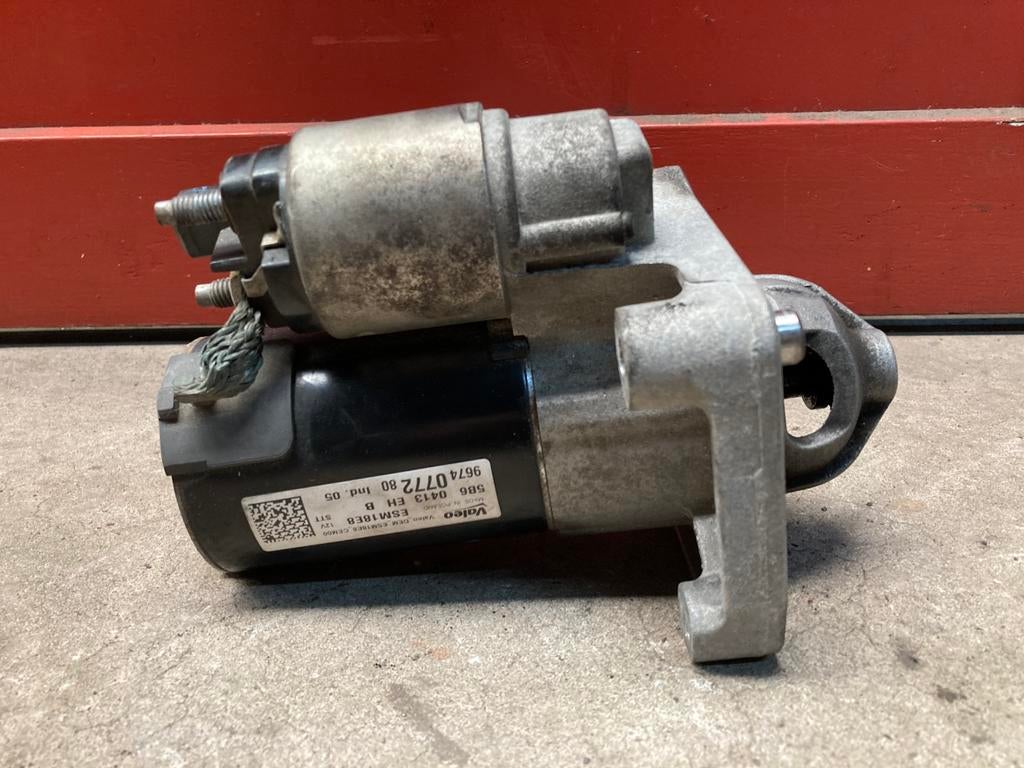 Startmotor Citroen C4 Cactus 1.2 BJ 2017 OE nr 9674077280, Ophalen of Verzenden, Gebruikt, Citroën