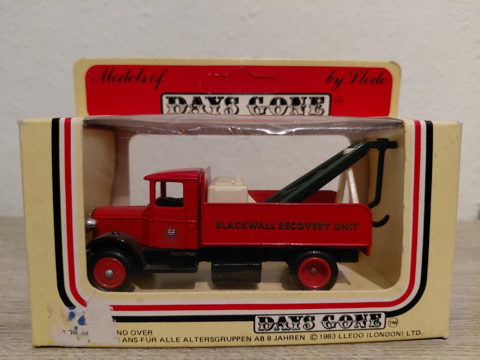 Blackwall Recovery Unit Sleepwagen, Verzenden, Zo goed als nieuw, Groter dan 1:32, Overige merken