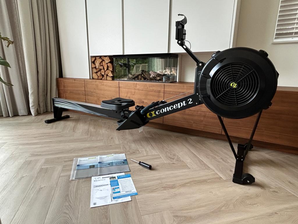 Prachtige Concept2 Indoor Rower Model D met PM5 monitor ANT+, Ophalen, Zo goed als nieuw