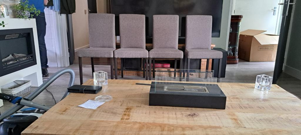 Eetkamerstoelen, Ophalen of Verzenden, Gebruikt, Vier