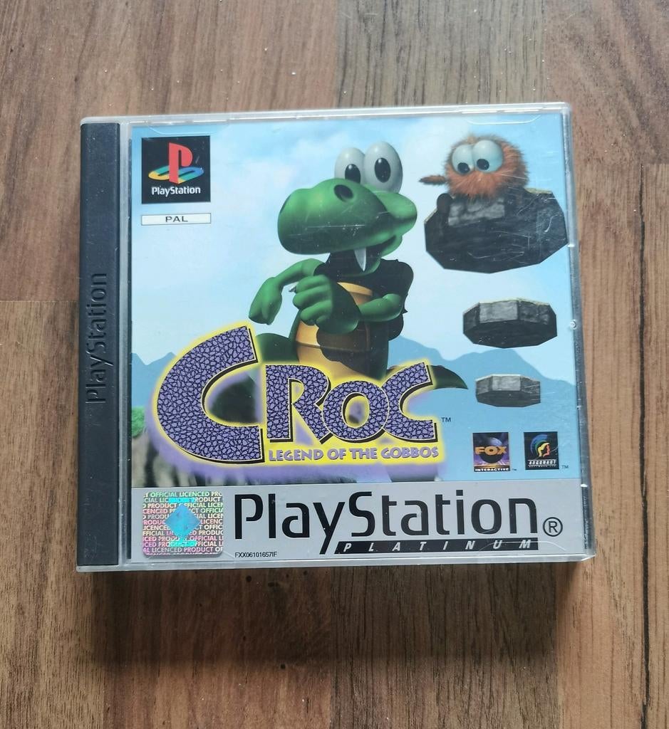 Croc: Legend of the Gobbos - PlayStation 1 (PS1) Platinum, Spelcomputers en Games, Games | Sony PlayStation 1, Gebruikt, Verzenden