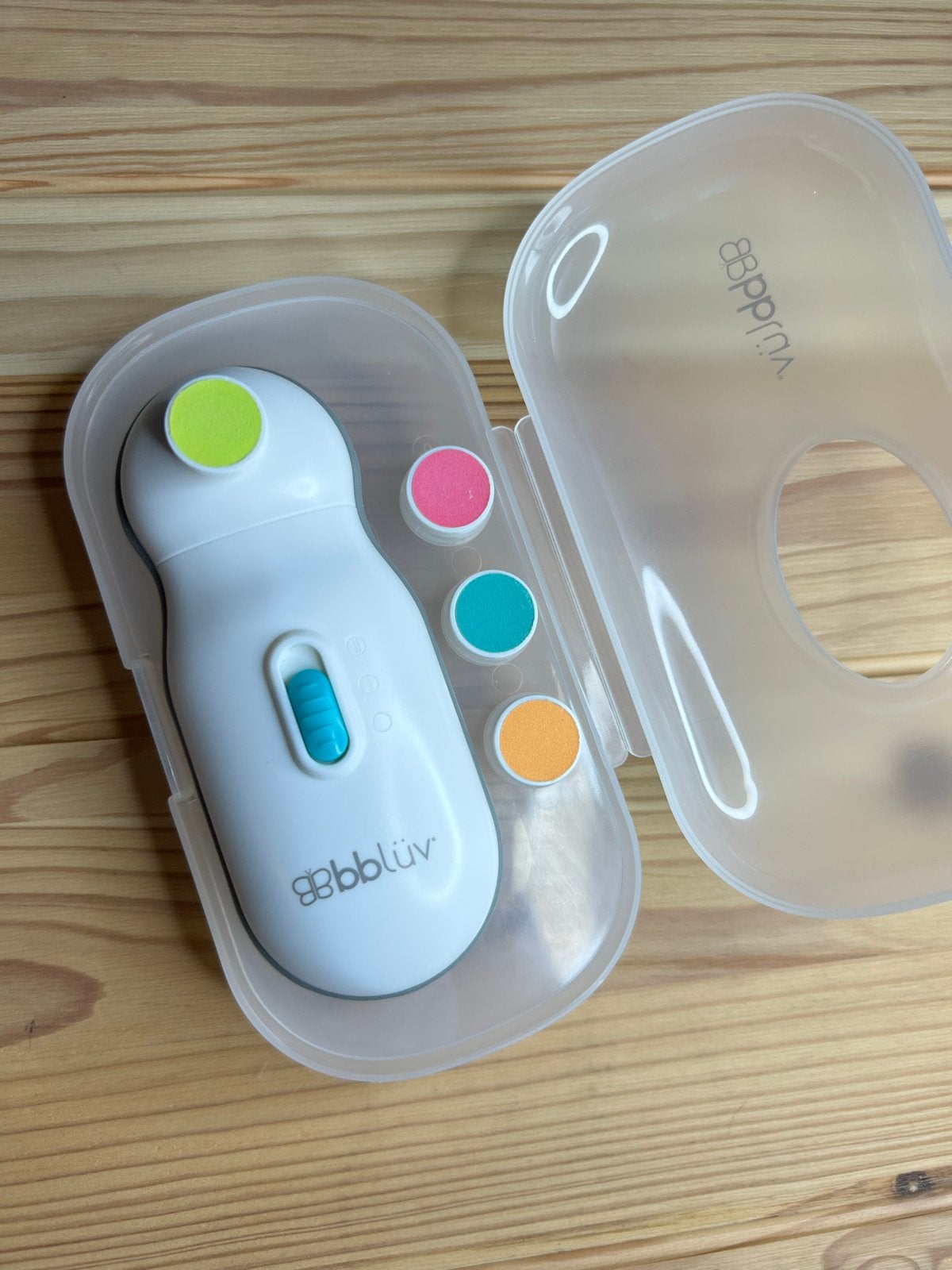 Bblüv Trimö elektrische nagelvijl voor baby's, Ophalen of Verzenden, Zo goed als nieuw