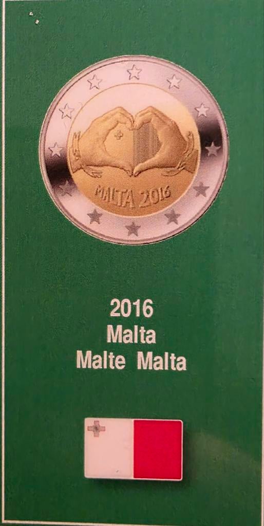 2 euro Malta 2016, Ophalen of Verzenden, Malta, 2 euro