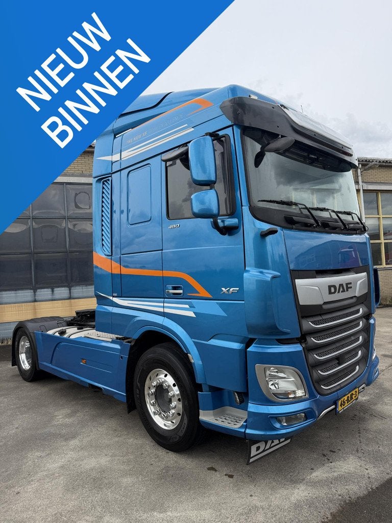 Daf Xf 480 Retarder 2x tanks Euro 6C 2x Bed Alcoa XF 480, Auto's, Vrachtwagens, Bedrijf, Te koop, DAF, Diesel, Automaat, Origineel Nederlands