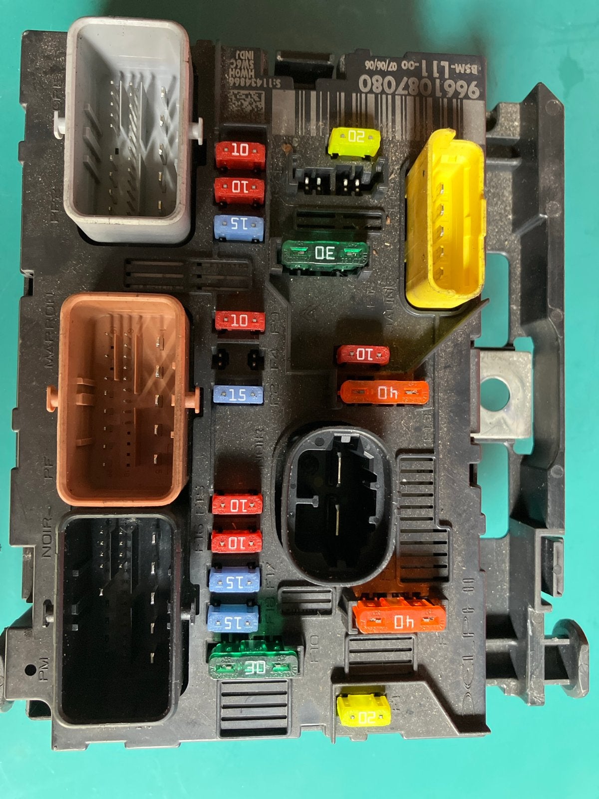 Zekeringkast BSM-L11-00 9661087080, Ophalen of Verzenden, Gebruikt, Overige automerken