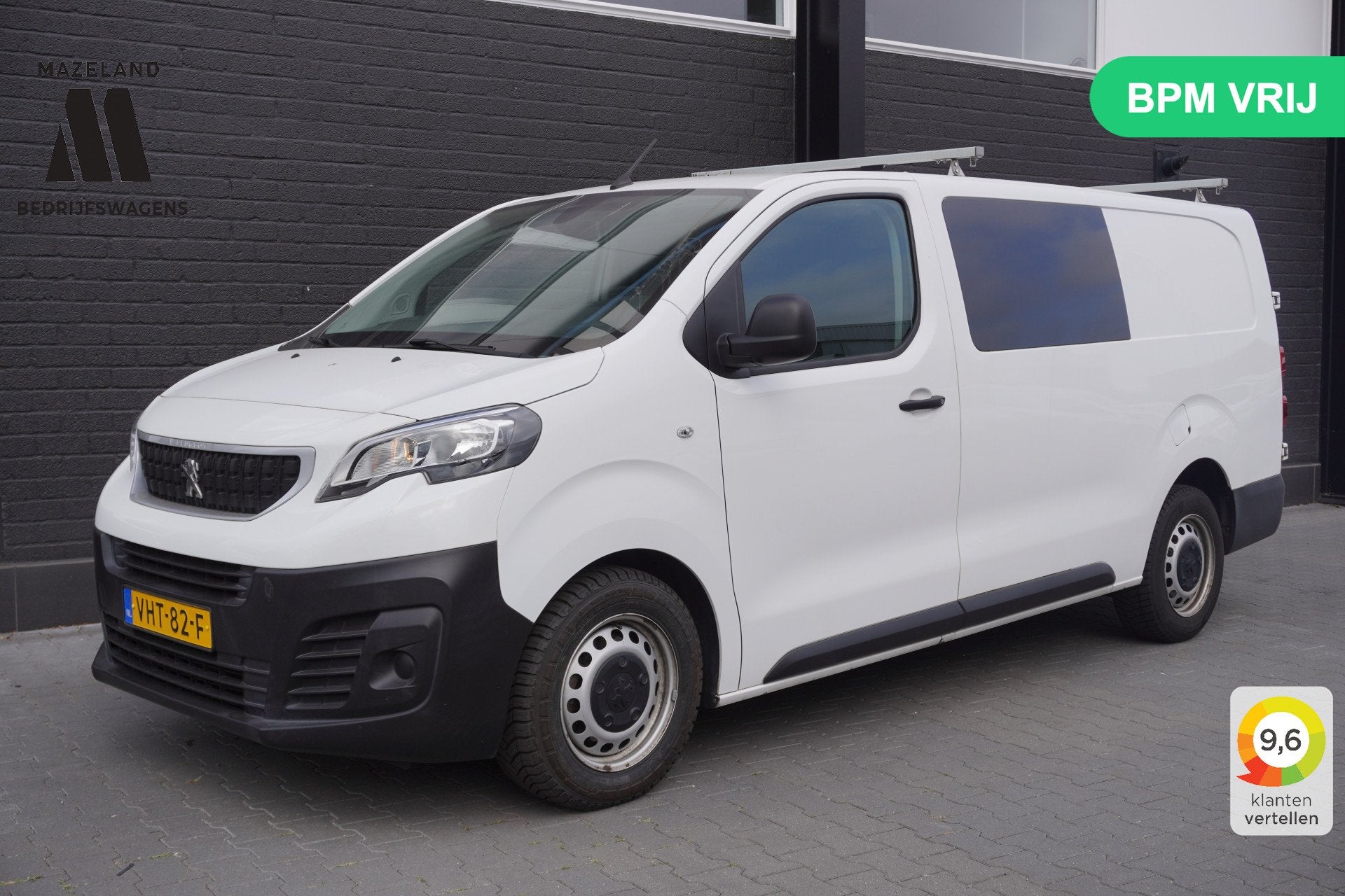 Peugeot Expert 2.0 BlueHDI 122PK L3 Dubbele Cabine EURO 6 -, Voorwielaandrijving, Stof, Gebruikt, 4 cilinders