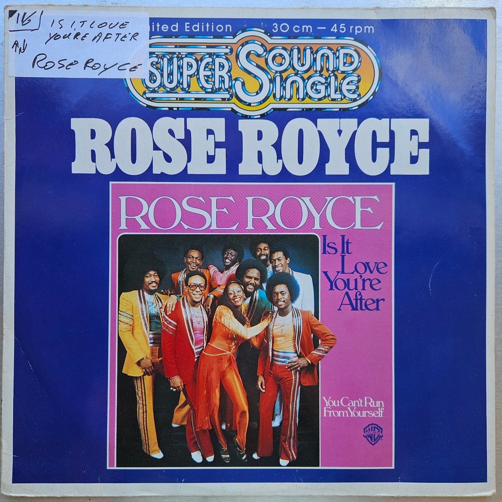 Rose Royce - Is It Love You're After 12inch Disco Soul Maxis, Ophalen of Verzenden, 12 inch