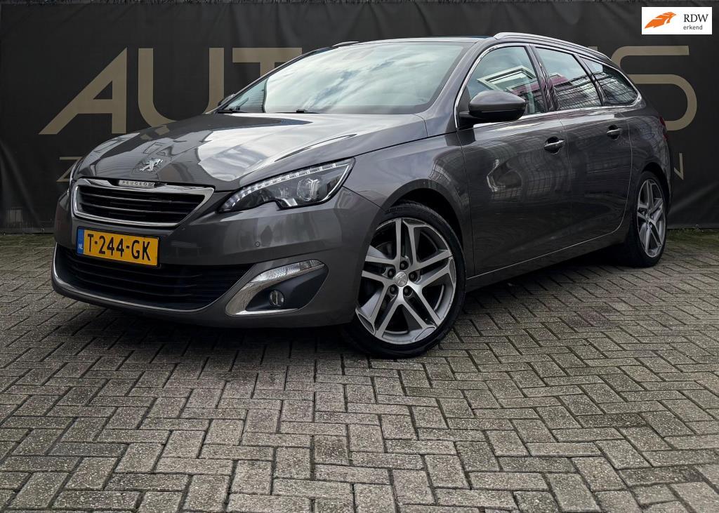 Peugeot 308 SW 1.2 GT-line*Leder*Panodak*Stoelvw.*, Gebruikt, Euro 6, 1199 cc, Parkeersensor