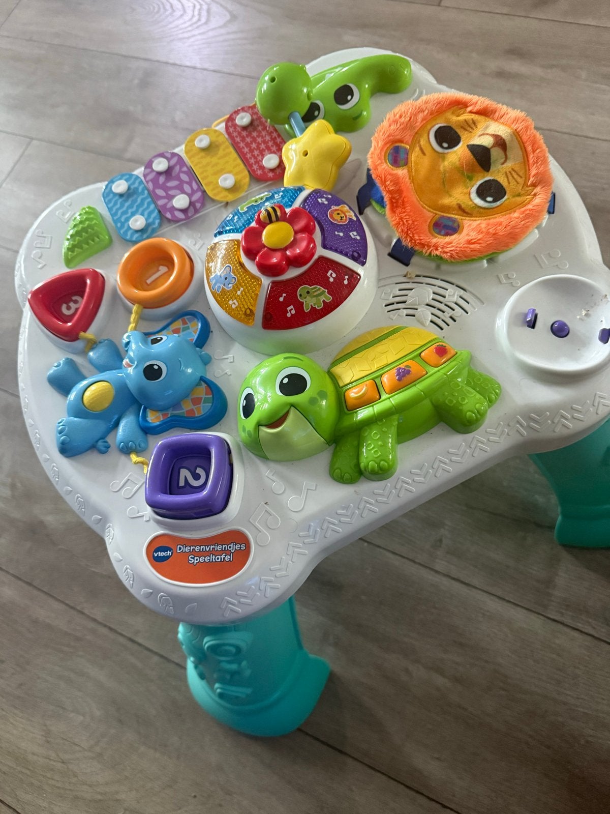 VTech Dieren Speeltafel - Interactief en Educatief, Ophalen, Zo goed als nieuw, 6 maanden tot 2 jaar