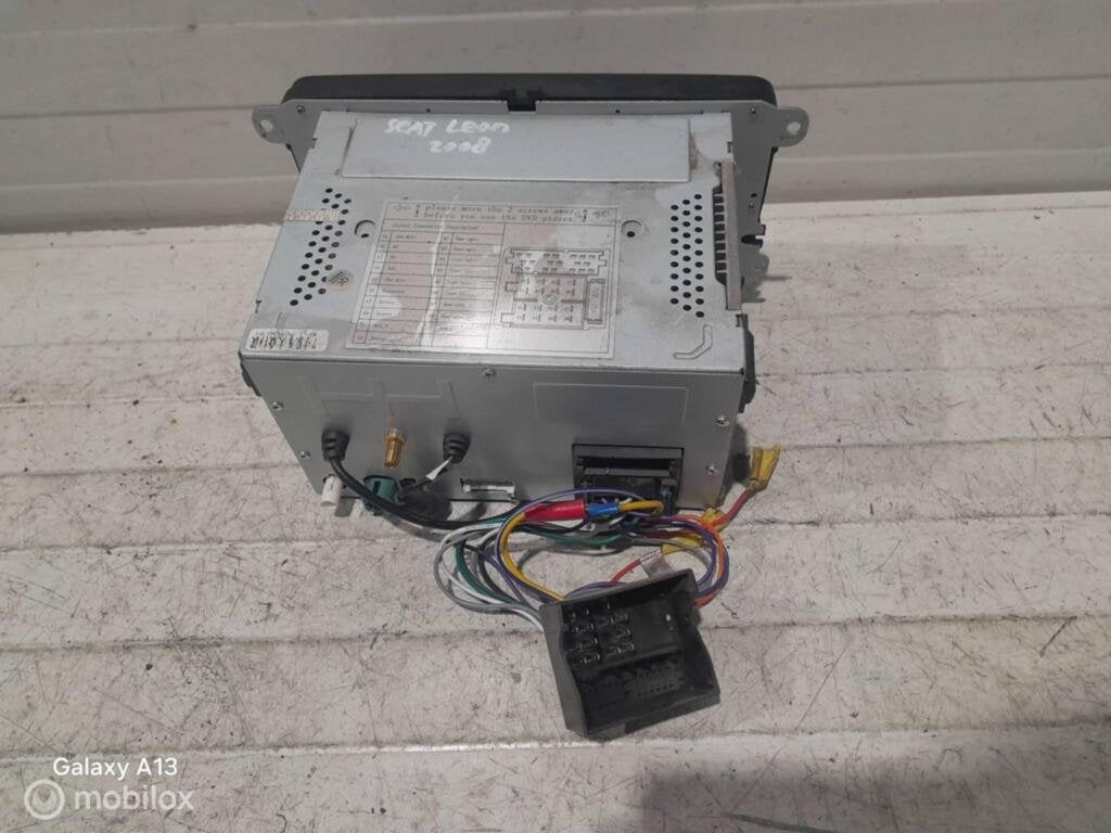Autoradio Seat Leon, Gebruikt, Ophalen of Verzenden