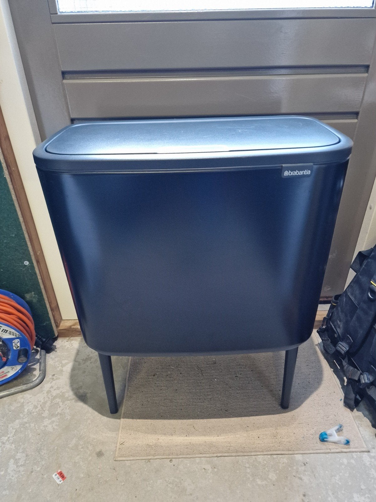 Brabantia Bo Touch Bin - 36L - zwart, Ophalen of Verzenden, Zo goed als nieuw, 30 tot 40 liter, 75 – 100