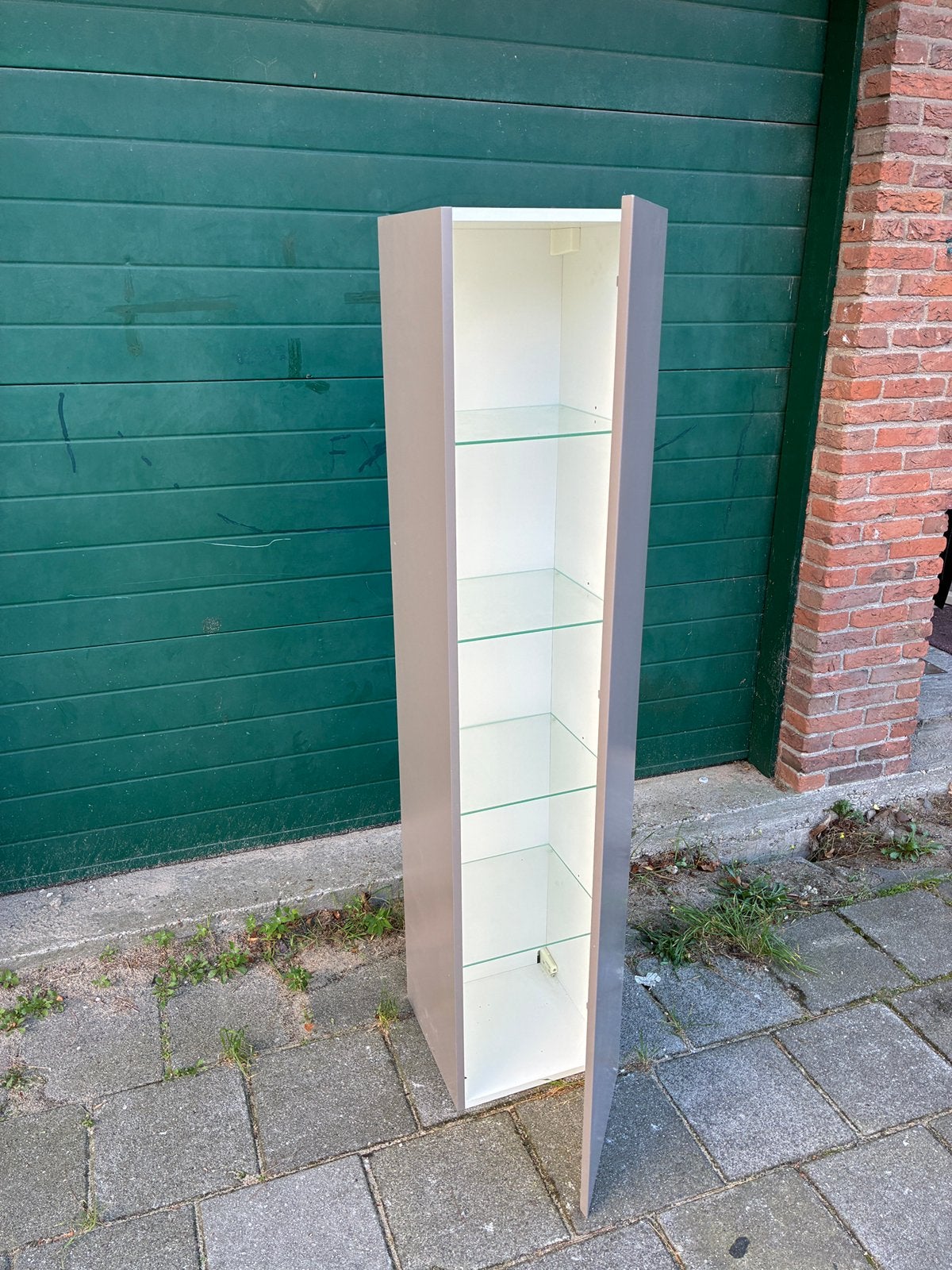 *Nieuw twv €500* Ink Badkamerkast Mat Taupe, Huis en Inrichting, (Half)hoge kast, Minder dan 50 cm, Nieuw, Ophalen of Verzenden