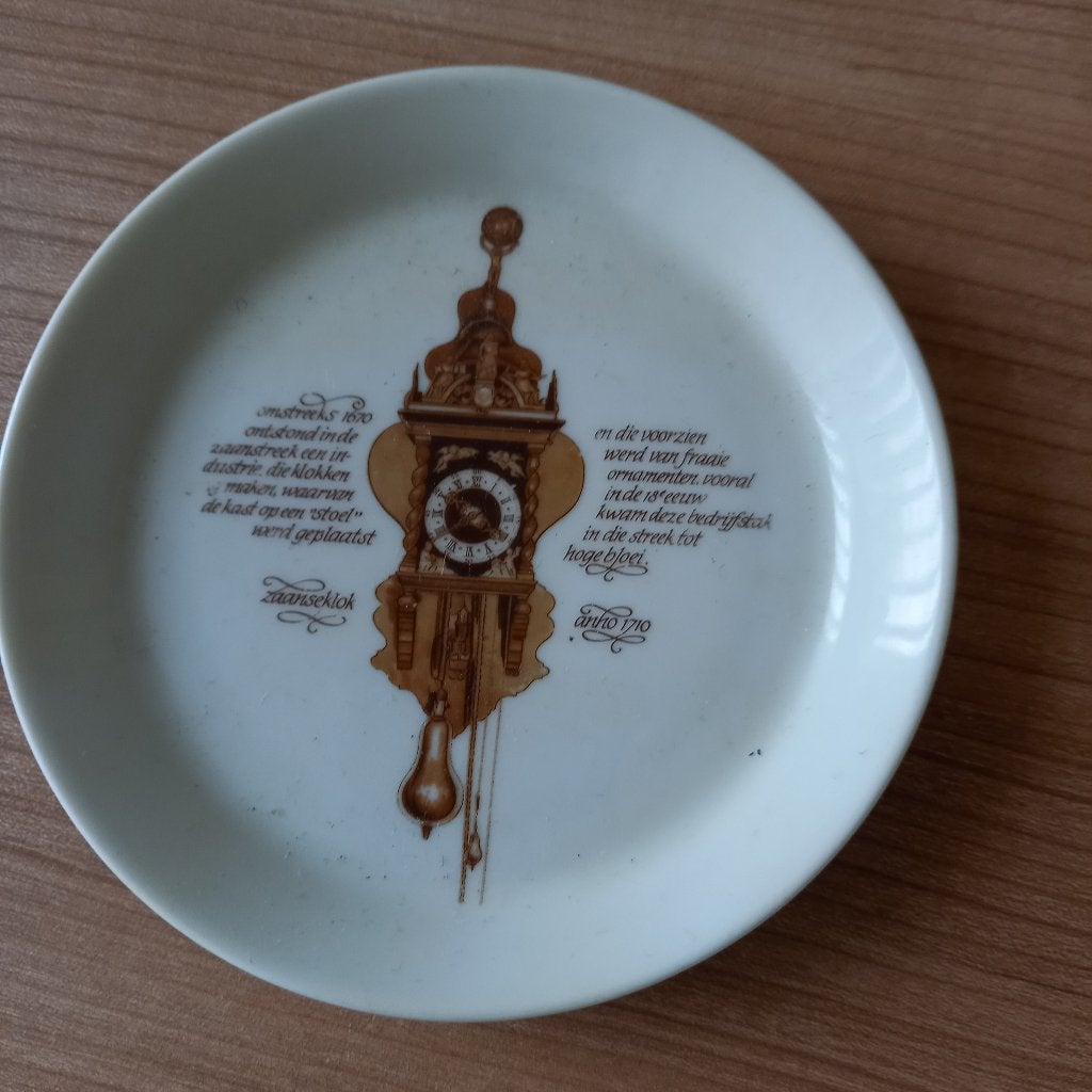 Mitterteich Porzellan Zaanse Klok Sierbord, Ophalen of Verzenden