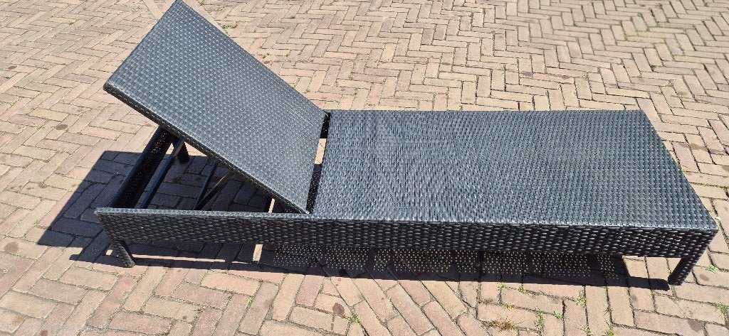 Ligstoel tuin, Tuin en Terras, Ophalen, Gebruikt, Wicker