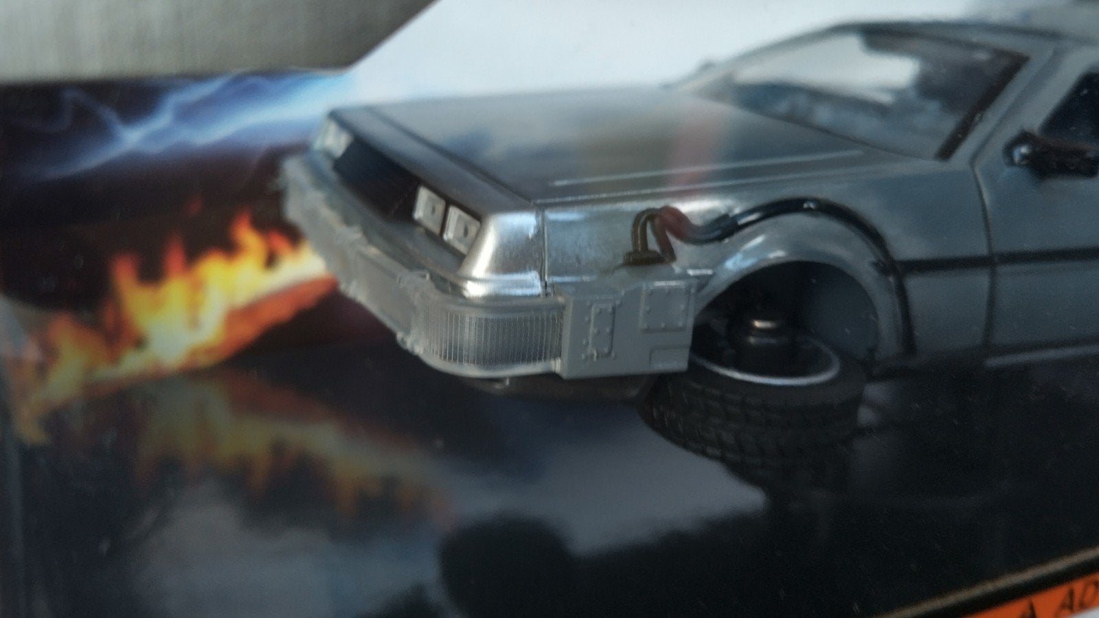 De Lorean DMC 12 Back To The Future flying 1:24 Jada Pol, Auto, Verzenden, Nieuw, M