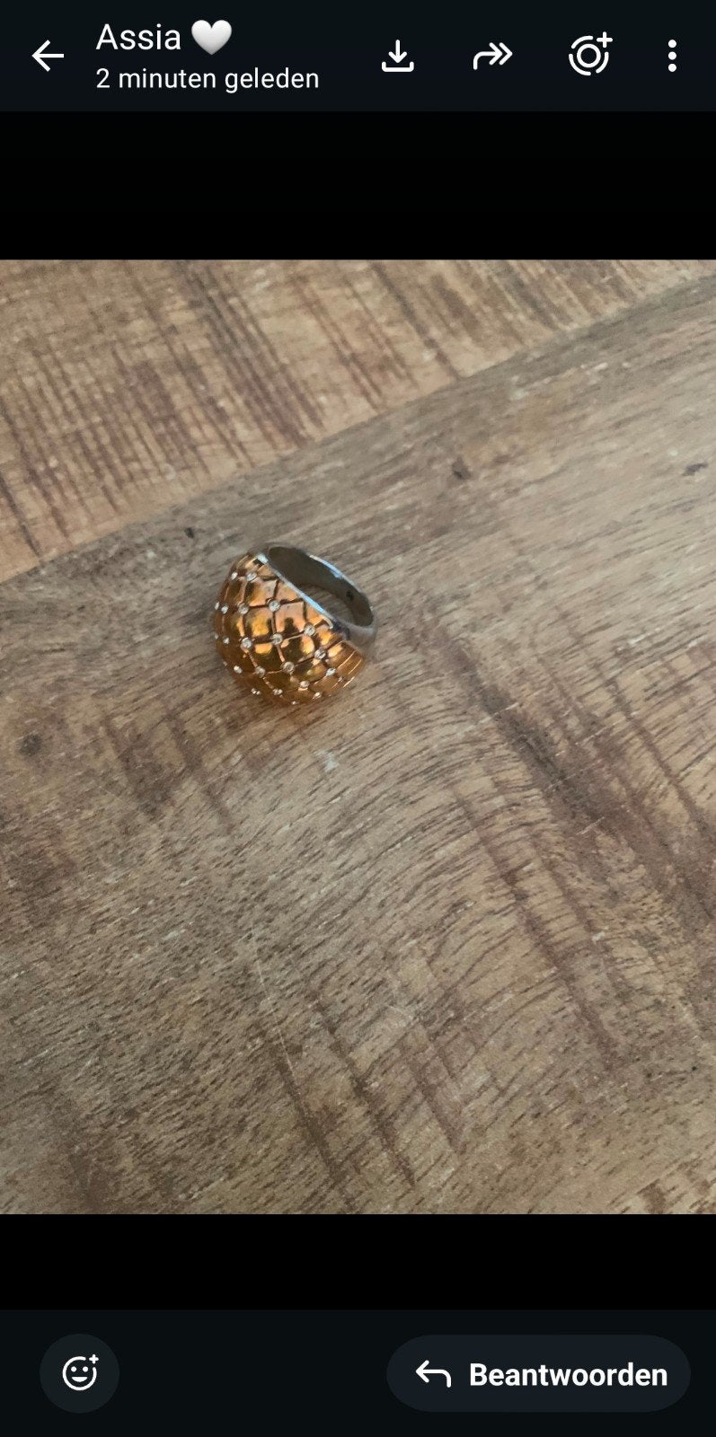 Horloge, Ophalen, Zo goed als nieuw, Zilver