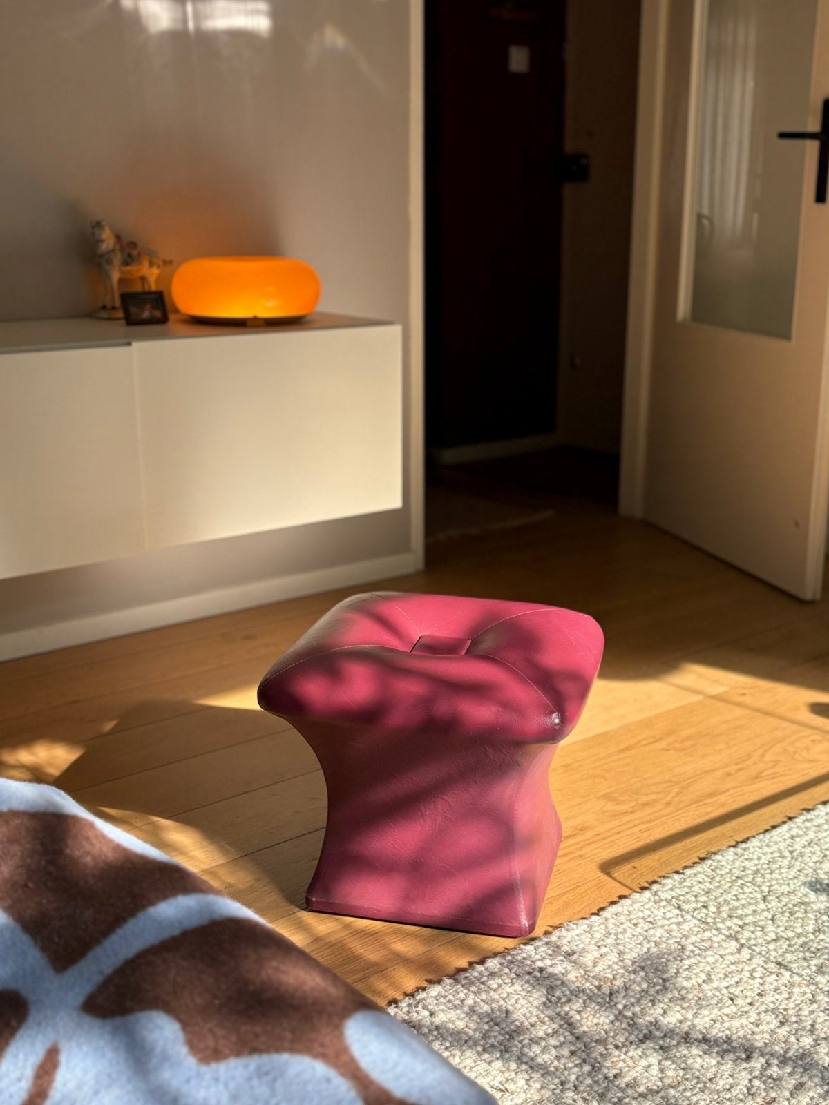 Space age mushroom pouf / Design paddenstoel Poef, Amsterdam