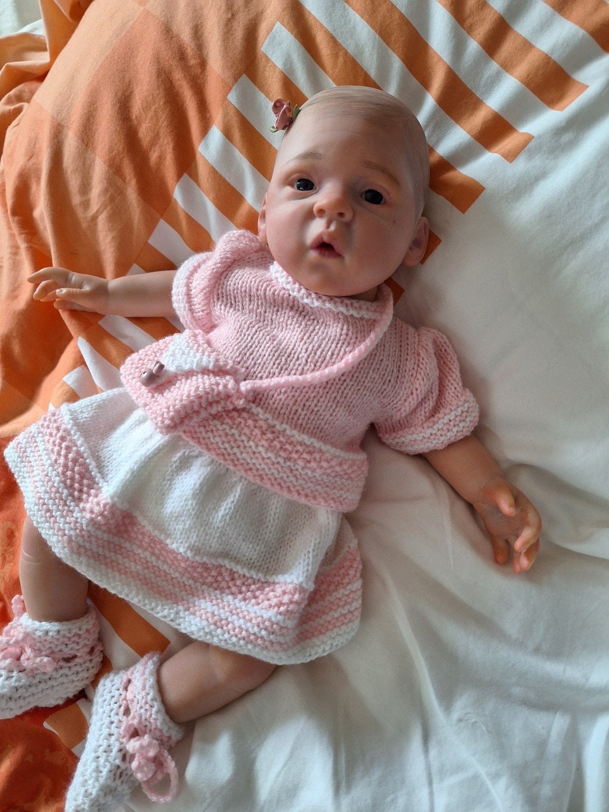 reborn prematuurtje verkocht, Verzamelen, Ophalen of Verzenden, Zo goed als nieuw, Pop