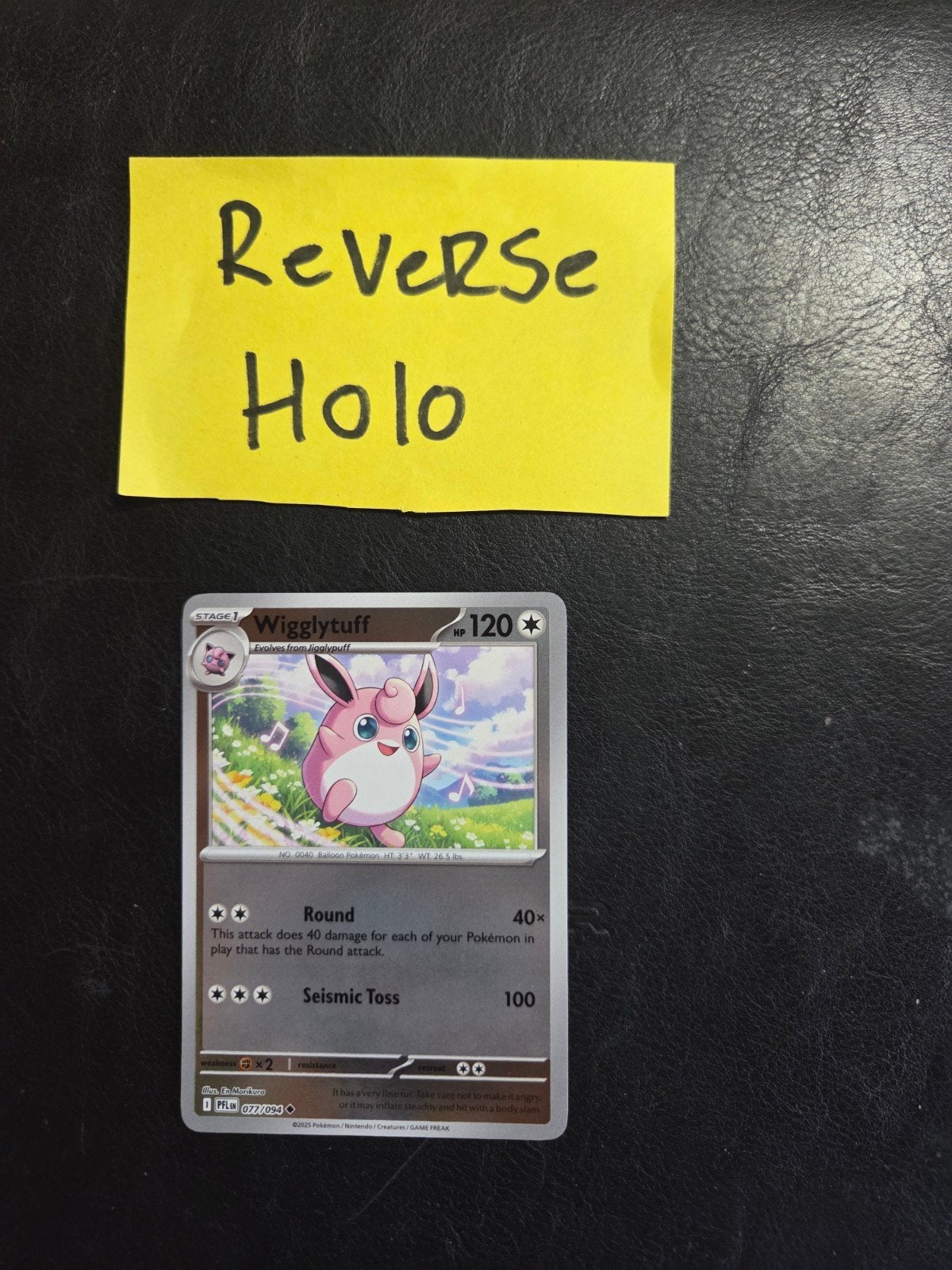 Wigglytuff 077/094 Phantasmal flames, Ophalen of Verzenden, Zo goed als nieuw