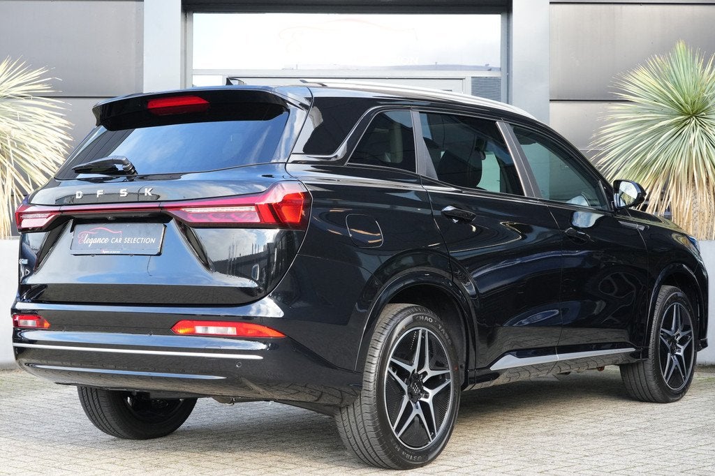 DFSK E5 1.5 PHEV 288pk Panoramadak/CarAuto/360camera 7p, Auto's, Overige Auto's, 4 cilinders, Zwart, Bedrijf, SUV of Terreinwagen