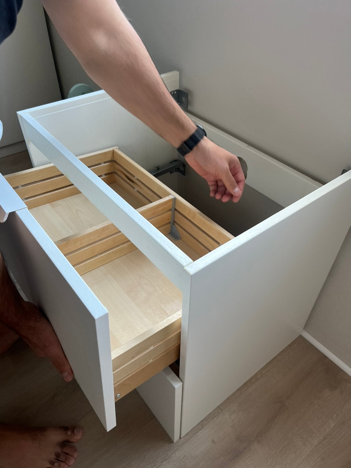 Wastafel kast, Ophalen, 50 tot 100 cm, Zo goed als nieuw, Minder dan 100 cm