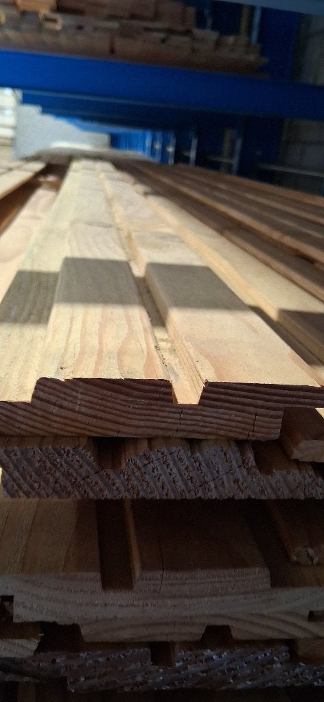 douglas dubbel rhombus, Ophalen, Nieuw, 250 cm of meer, Planken