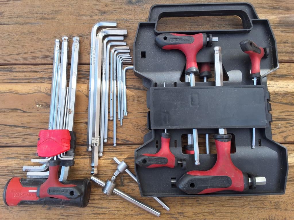 Inbussleutel set - PB Swiss Tools & Parkside, Ophalen of Verzenden, Zo goed als nieuw