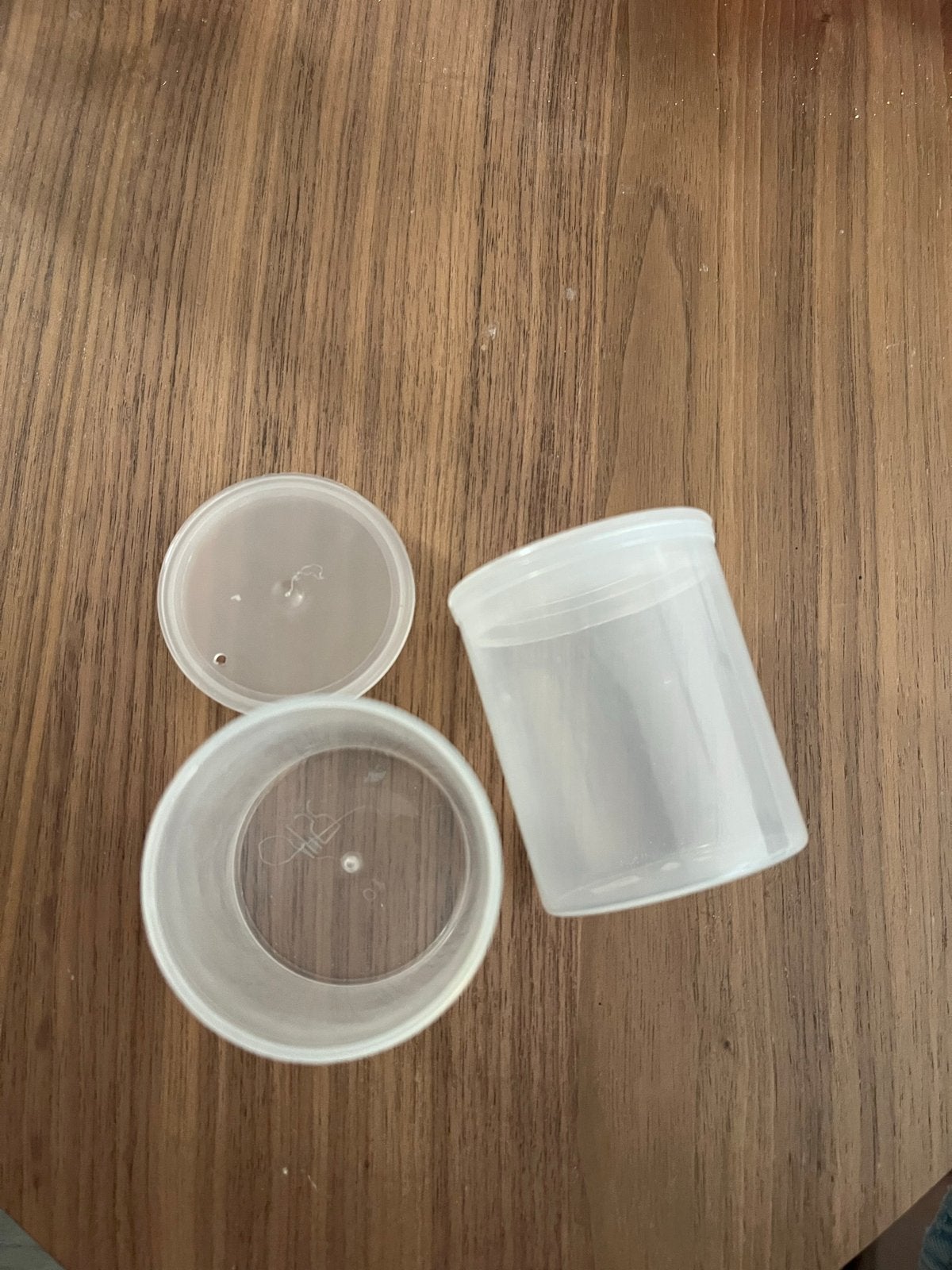 transparante plastic potjes met deksel, Ophalen, Nieuw, 5 – 50, Minder dan 50 cm