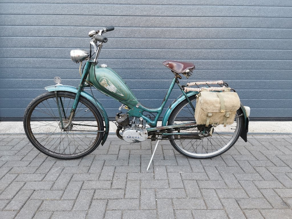 BAUER B50 BROMFIETS UIT 1954, Ophalen, 2 versnellingen, Overige merken