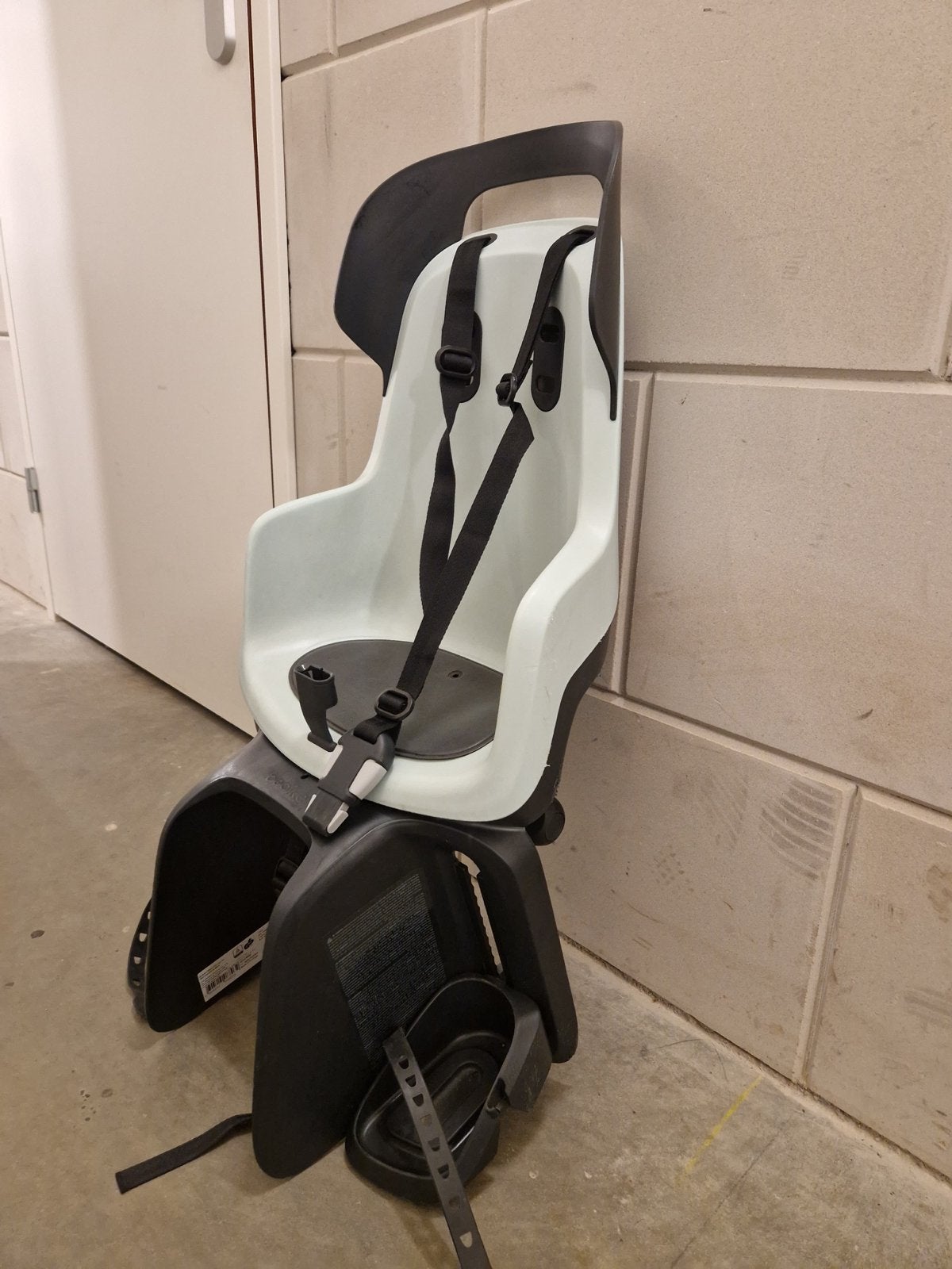 Fietsstoel Bobike MaxiGo Carrier MarshmallowMint Achterzitje, Achterzitje, Ophalen, 15 t/m 25 kg, Gebruikt