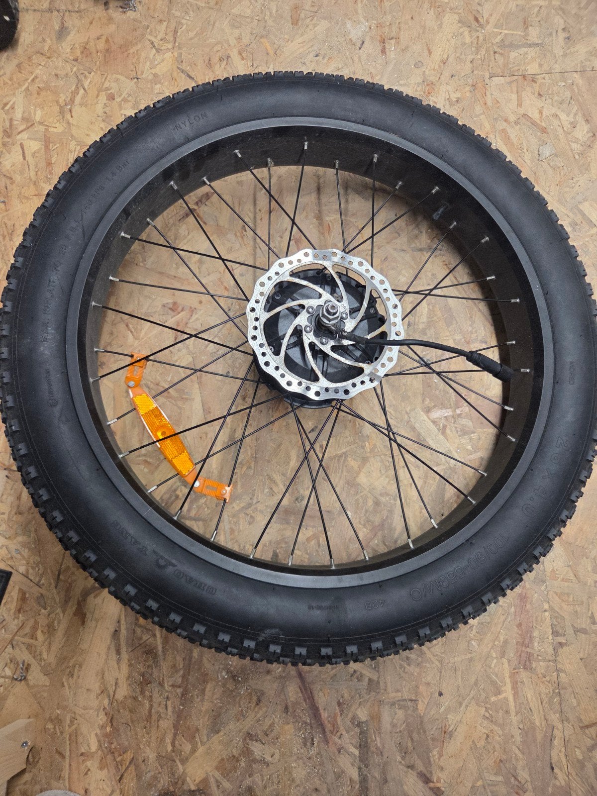 achterwiel motor elektrische fiets (engwe) 80mm 26x4.0 inch, Fietsen en Brommers, Gebruikt, Ophalen of Verzenden, Aluminium, Elektrische fiets
