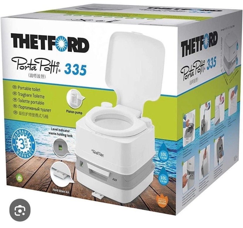 Thetford Porta Potti 335 Draagbaar Toilet - Nieuw, Ophalen, Nieuw