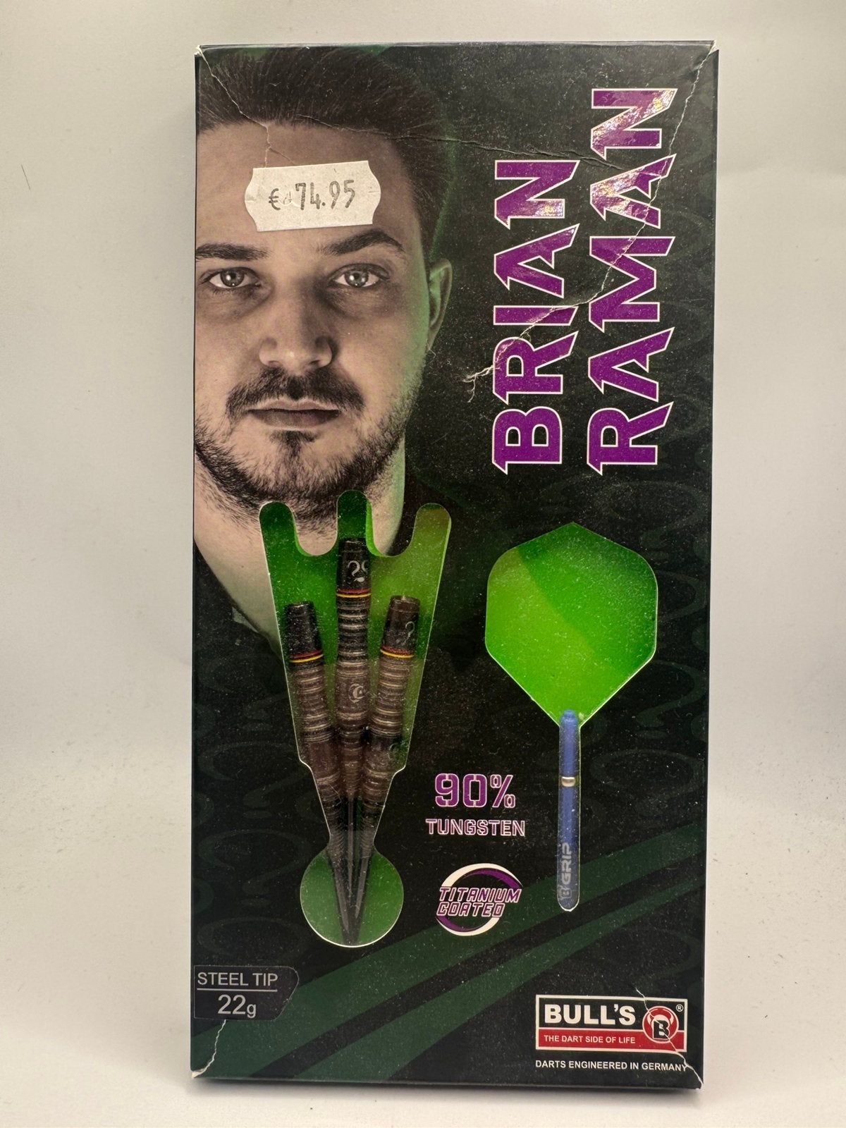 Bull’s Brian Raman 22 Gram Dartpijlen, Ophalen of Verzenden, Zo goed als nieuw, Nvt, Pijlen